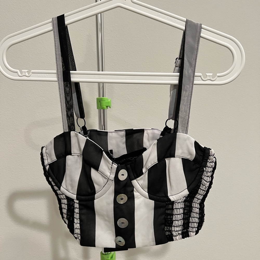 NWT Venessa Mooney crop top xs